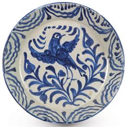 Lote 1213
Fuente en cerámica esmaltada en azul cobalto de fajalauza.
Granada, S. XX