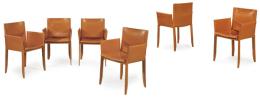 Lote 1251-A
Paolo Cattelan para Cattelan
Conjunto de seis sillas modelo Norma B con reposabrazos