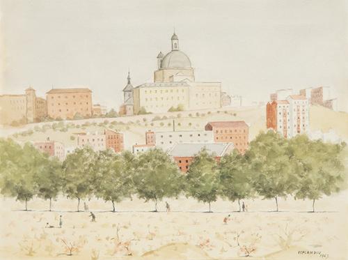  JUAN ESPLANDIU - San Francisco El Grande. Madrid