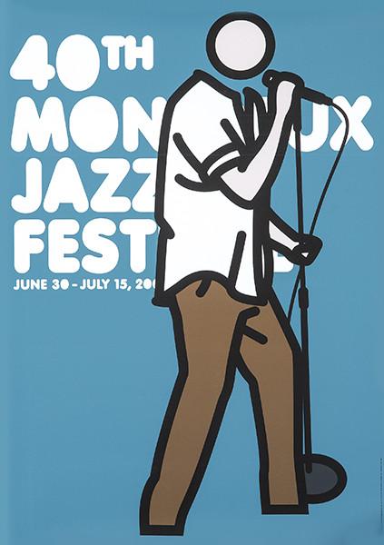  JULIAN OPIE - Montreux Jazz Festival