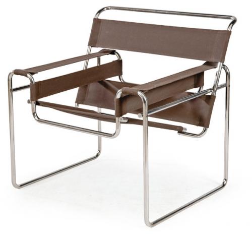  Marcel Breuer (1902-1981) 
Silla Wassily