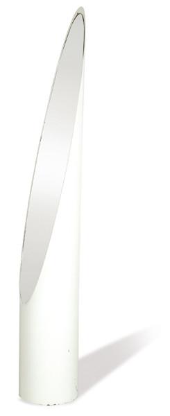  Espejo siguiendo el modelo Lipstick de Roger Lecal, en madera lacada en blanco
S. XX