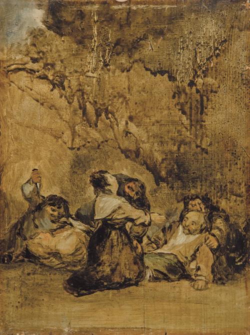 Lote 0105
EUGENIO LUCAS VELÁZQUEZ - Bandidos matando a hombres y mujeres