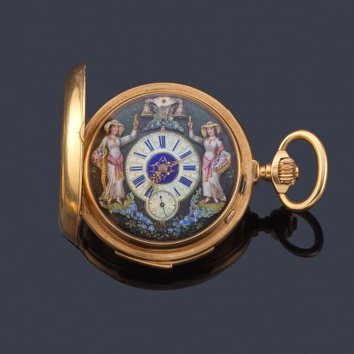  Reloj saboneta autómatas