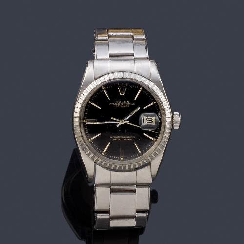  ROLEX Oyster Perpetual Datejust, Superlative Chronometer Officially Certified. Ref. 1603. Reloj para caballero con caja y brazalete Oyster en acero.