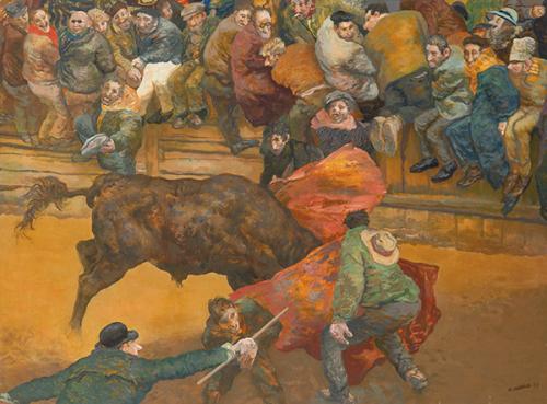  MANUEL ALCORLO - Escena taurina