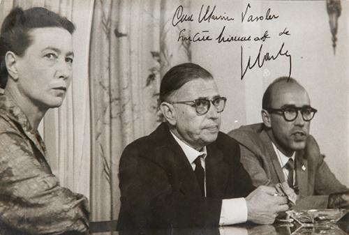 Lote 0510
OSWALDO OZON - Simone de Beauvoir y Jean Paul Sartre