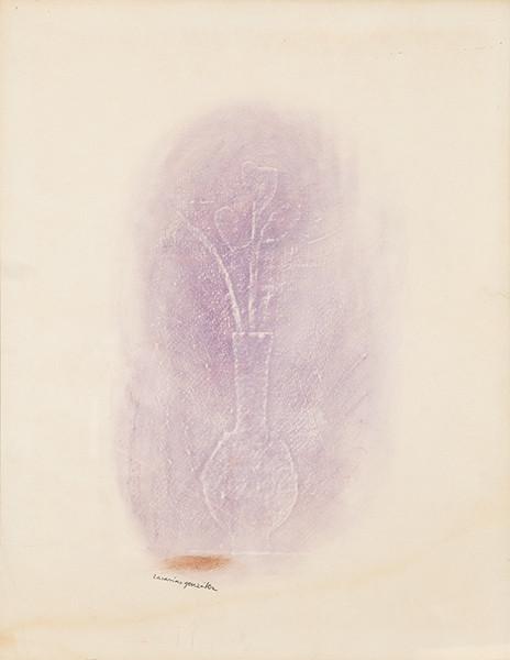 Lote 0553
ZACARÍAS GONZALEZ - Jarrón con flores