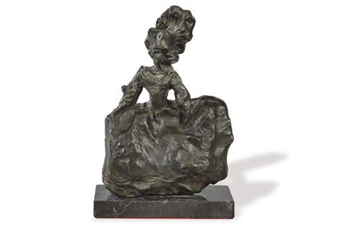  PABLO SERRANO - La Reina María Luisa. Goya