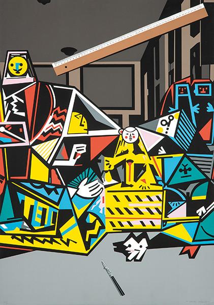  EQUIPO CRÓNICA - Interior con Regla (Compositions)