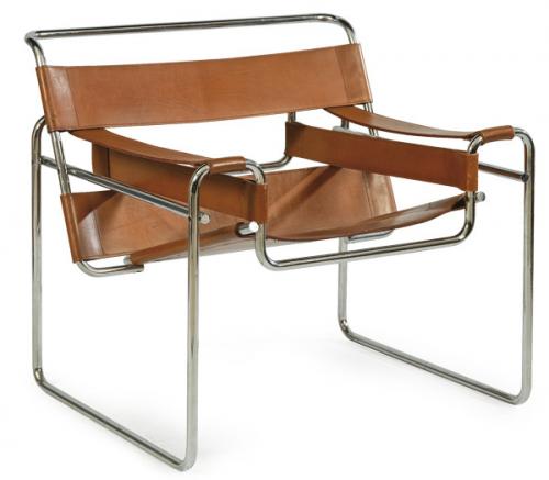  Marcel Breuer (1902-1981) 
Silla Wassily