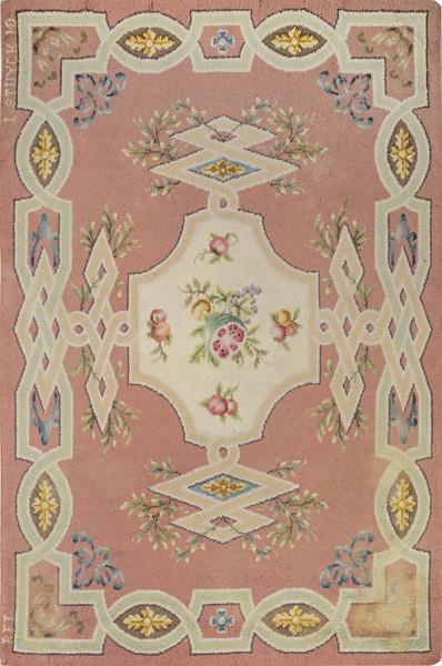 Lote 1481
Alfombra española en lana de Real Fábrica de Tapices, firmada por Livinio Stuyck.