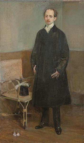 Lote 0111
JOSÉ MARÍA LOPEZ-MEZQUITA - Retrato de caballero