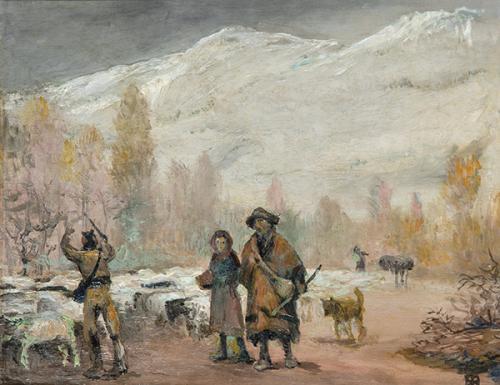 Lote 0319
RICARDO BAROJA - Trashumante