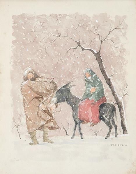  JUAN ESPLANDIU - La huida a Egipto