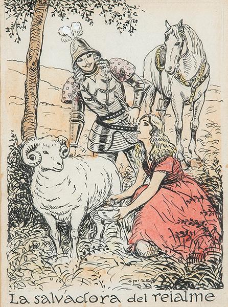 Lote 0367
RICARDO OPISSO - La salvadora del reialme