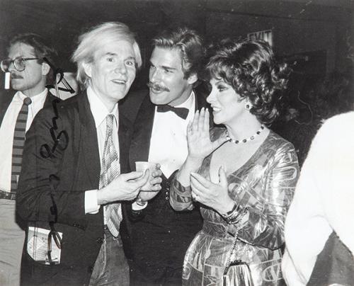  ANONIMO - Andy Warhol y Gina Lollobrigida
