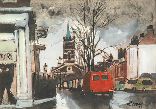  FREDERIC LLOVERAS - Londres lluvioso