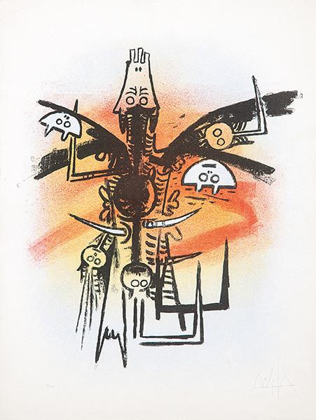  WIFREDO LAM - Le Feu Vert II