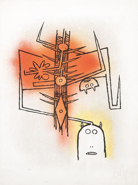  WIFREDO LAM - Le Feu Vert IV