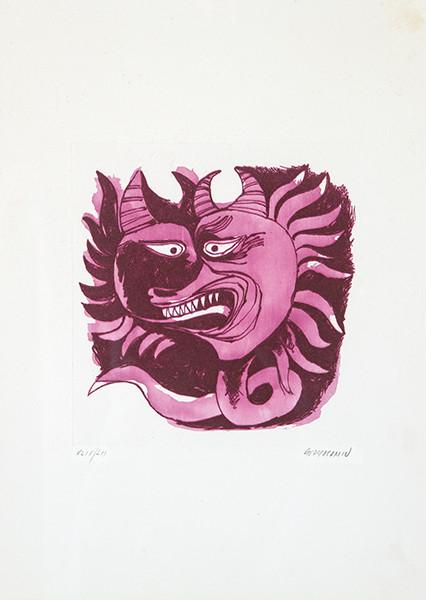  OSWALDO GUAYASAMIN - Sin título (De Orbe Novo Decades)