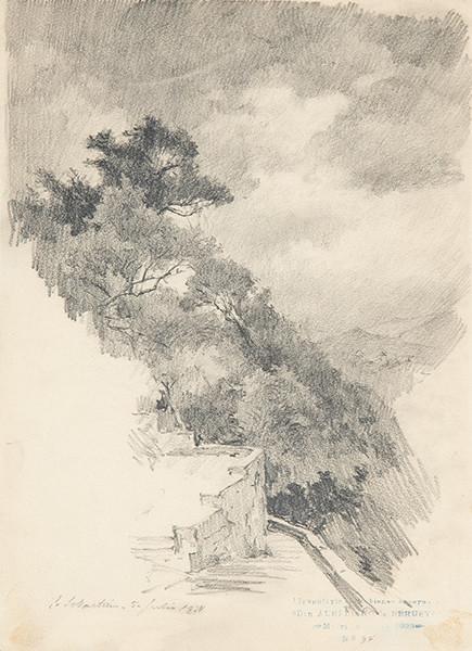  AURELIANO DE BERUETE - Paisaje de San Sebastián