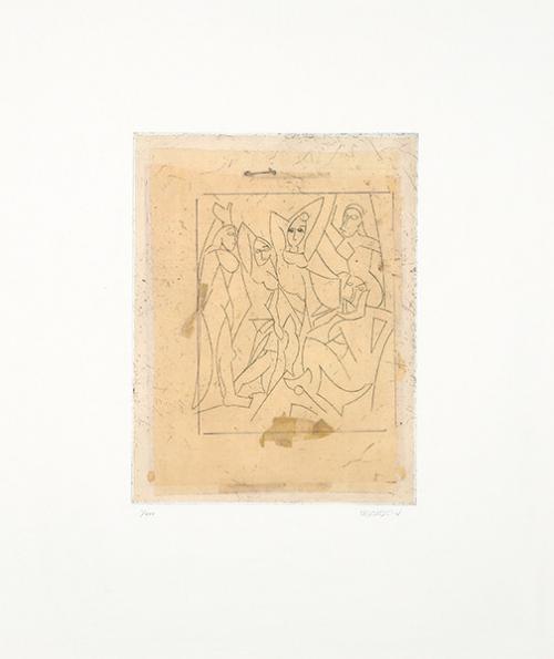  MANOLO VALDES - Sin título IX (De Cranach a Lichtenstein)