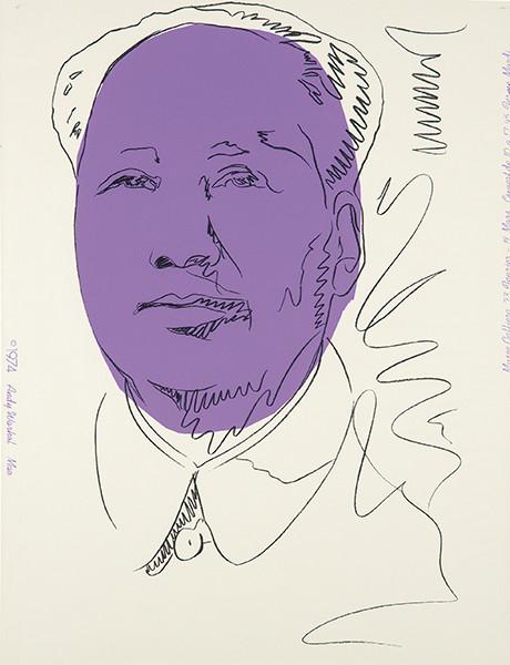  ANDY WARHOL - Mao (Wallpaper)