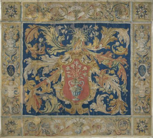  Tapiz repostero Flamenco, hacia 1570