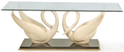  Mesa de centro Swan de Maison Jansen