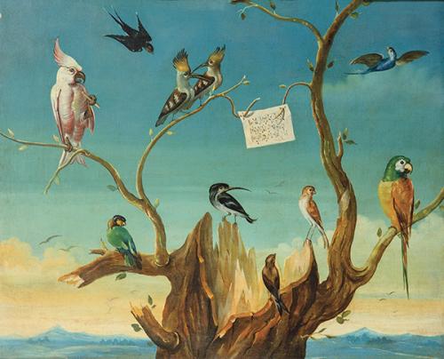  A LA MANERA DE PAUL DE VOS S. XX - Concierto de aves