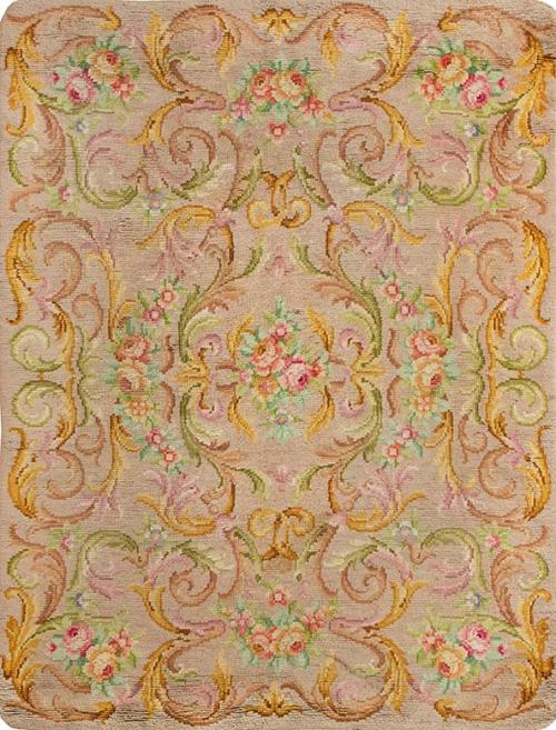  Alfombra española en lana h. 1950.