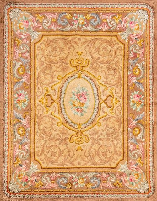  Alfombra española en lana h. 1950.