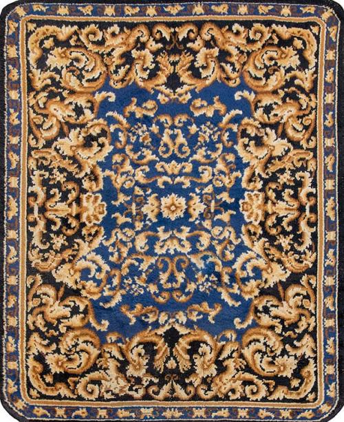  Alfombra española en lana años 40-50.