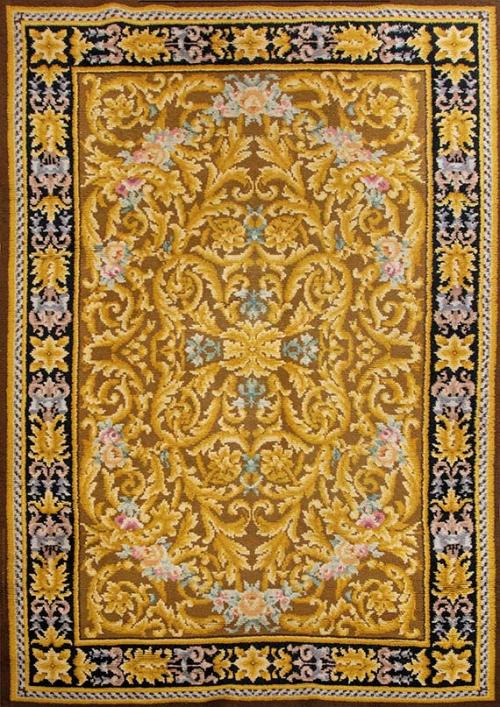  Alfombra española en lana h. 1950.