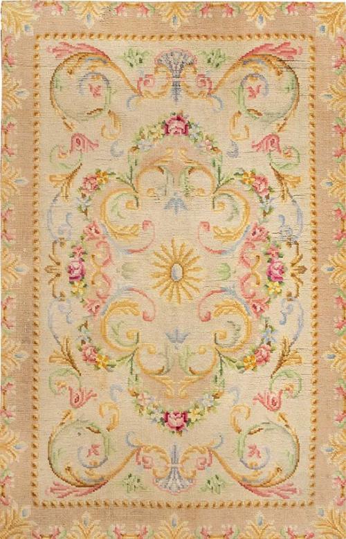  Alfombra española en lana h. 1950.