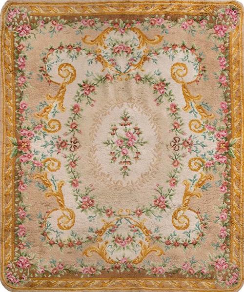  Alfombra española en lana h. 1950-60.