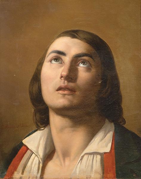  CARLOS MÚGICA Y PÉREZ - Retrato de joven