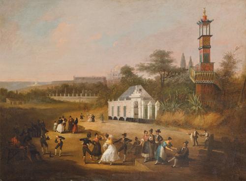 Lote 0107
ATRIBUIDO A MANUEL BARRÓN - Vista de Cádiz 