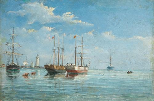  ESCUELA ESPAÑOLA S. XIX - Marina