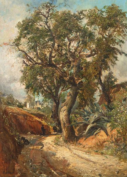  RAMÓN MARTÍ ALSINA - Paisaje con árbol