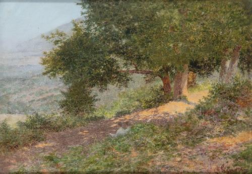  GUSTAVE ACHILLE GUILLAMENT - Paisaje