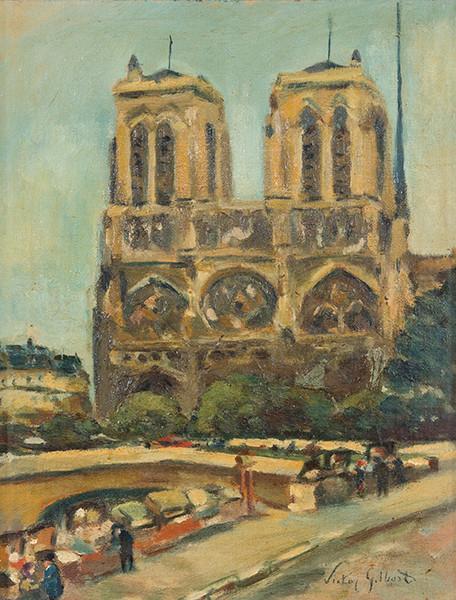  VICTOR GABRIEL GILBERT - Catedral de Notre-Dame de París