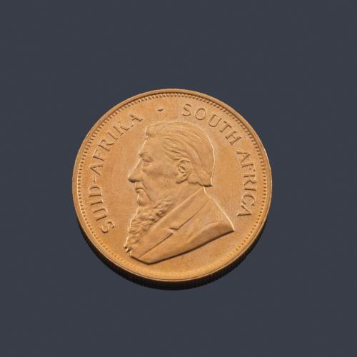 Moneda Krugerrand South Africa en oro de 22 K.