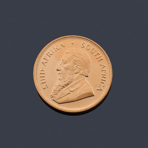  Moneda Krugerrand South Africa en oro de 22 K.