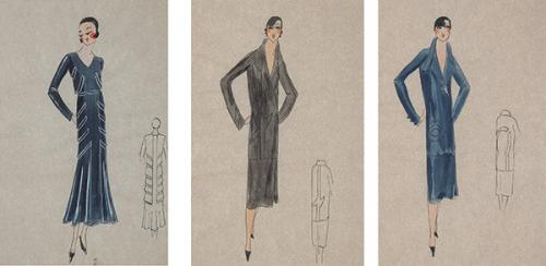  ANONIMO S. XX - Diseños de moda