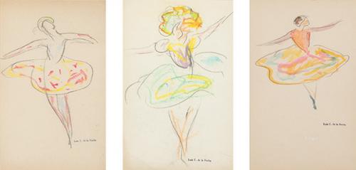  LUIS EDUARDO DE LA ROCHA Y GONZÁLEZ - Bailarinas