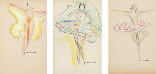  LUIS EDUARDO DE LA ROCHA Y GONZÁLEZ - Bailarinas