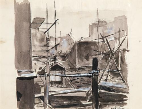  FRANCESC LABARTA - Tejados de Barcelona