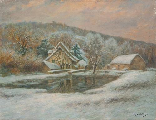  CRISTOBAL DE ANTONIO - Paisaje nevado